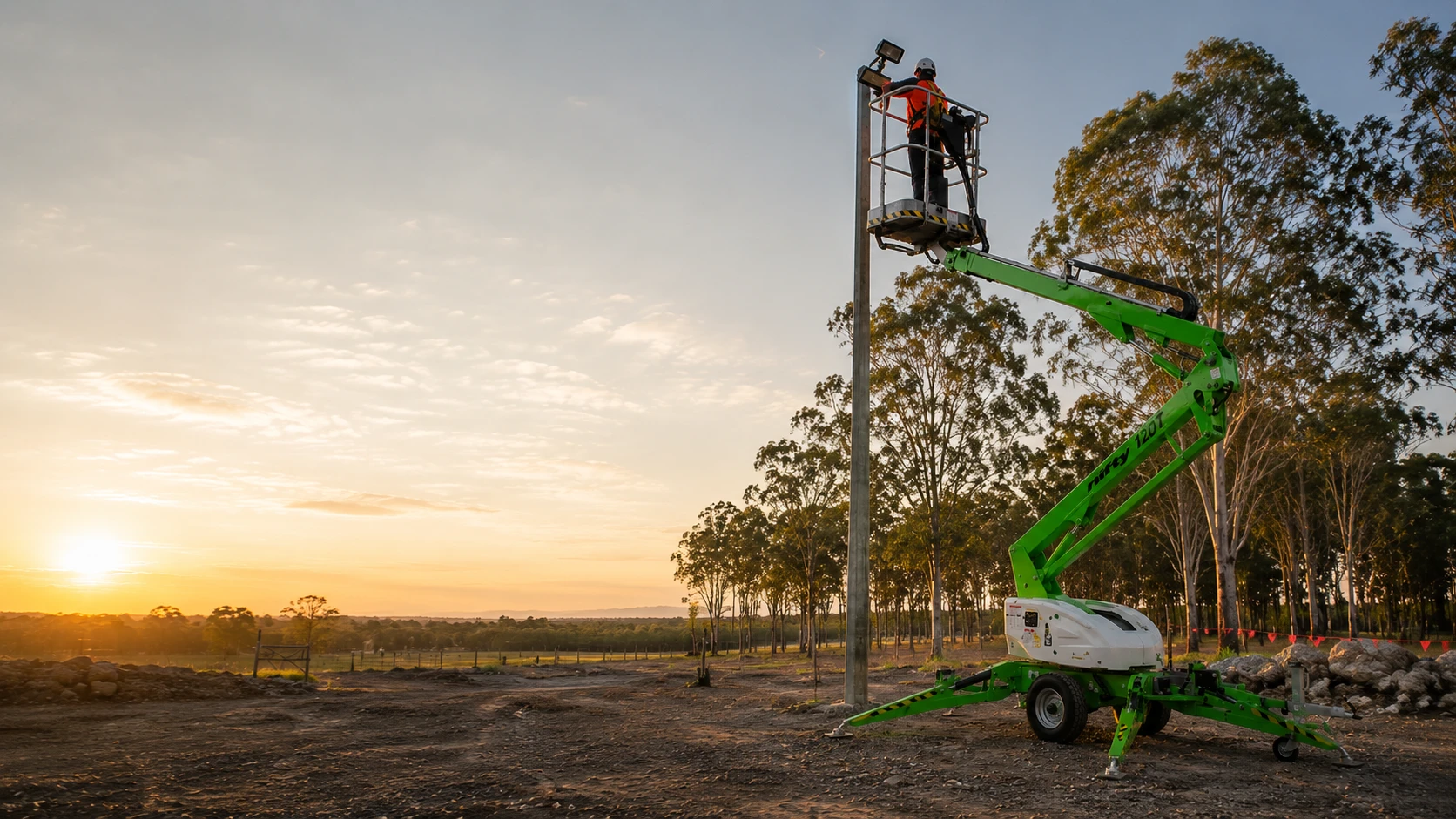 Scissor lift and cherry picker hire on the South Coast